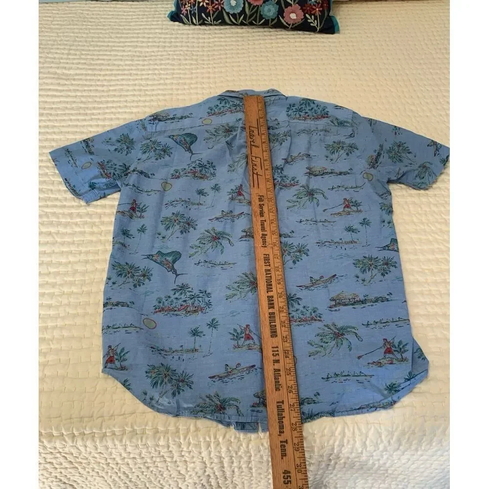 J. Crew, Island , chambray,‎ button-down shirt, size small